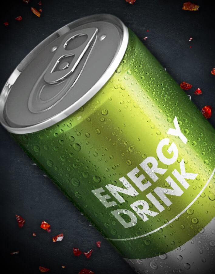 applications energy drinks