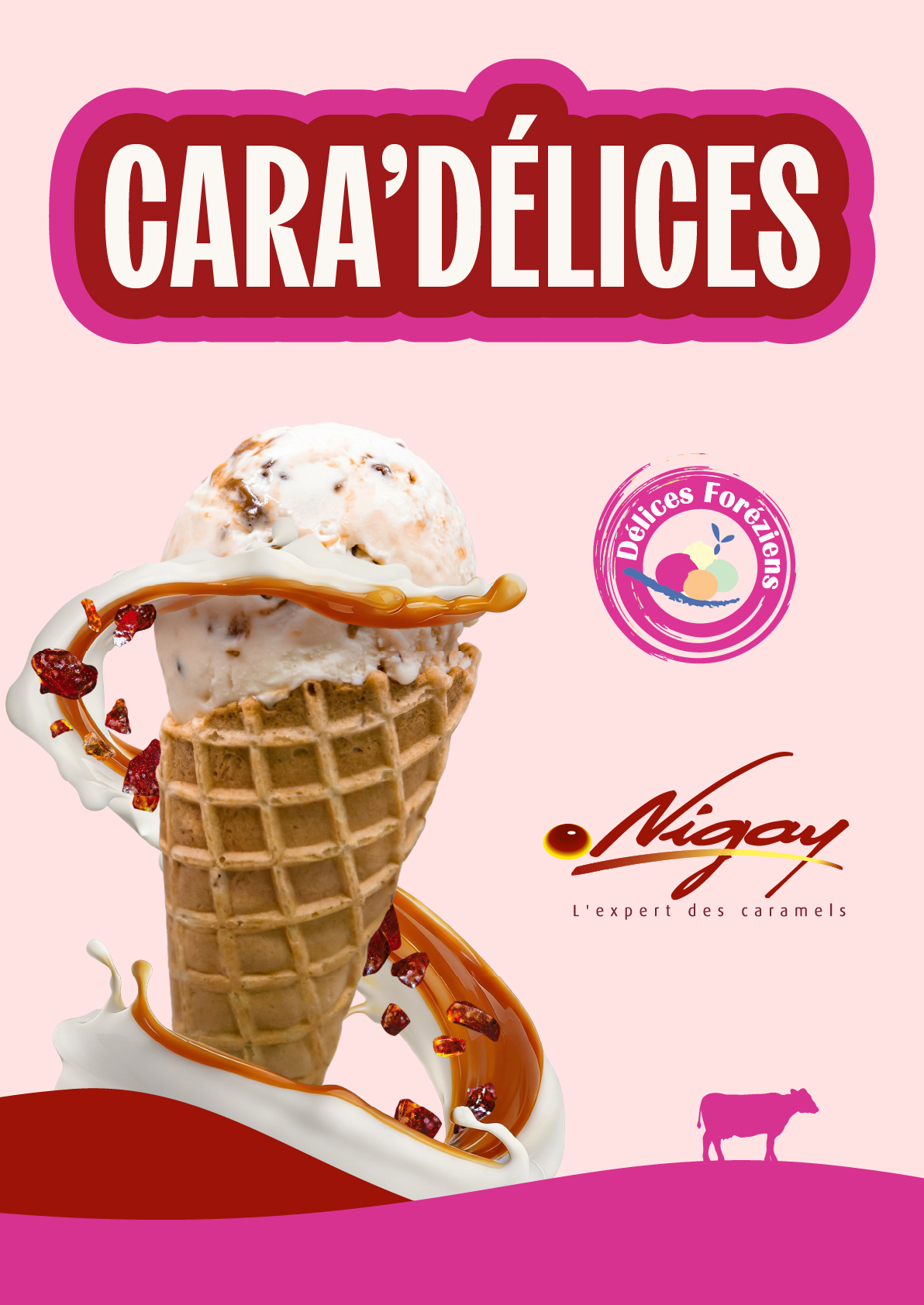 Affiche Caradélices MINIATURE