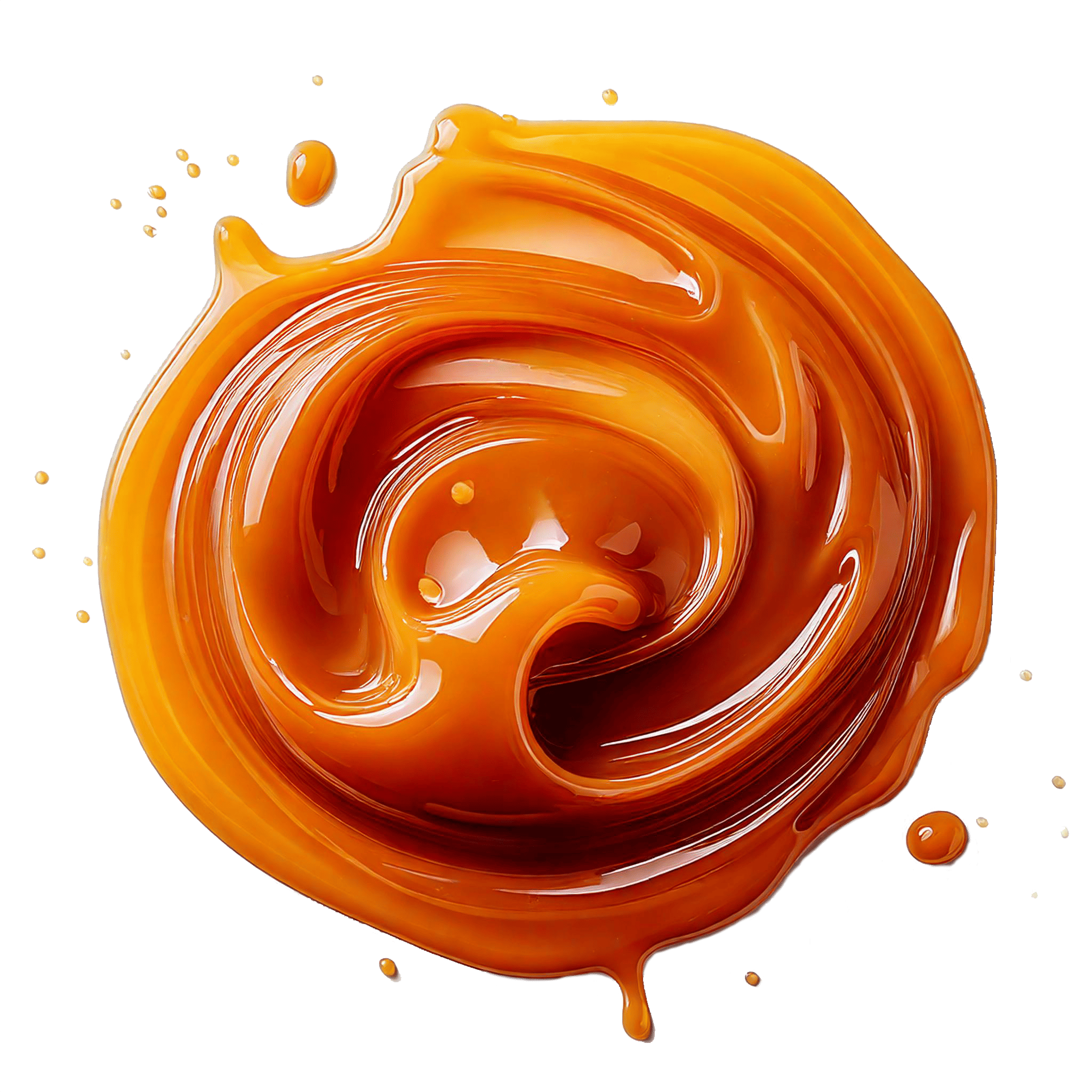 Pot de glace vanille avec éclats de caramel