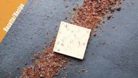White chocolate / lemon, salt and pepper caramel flakes